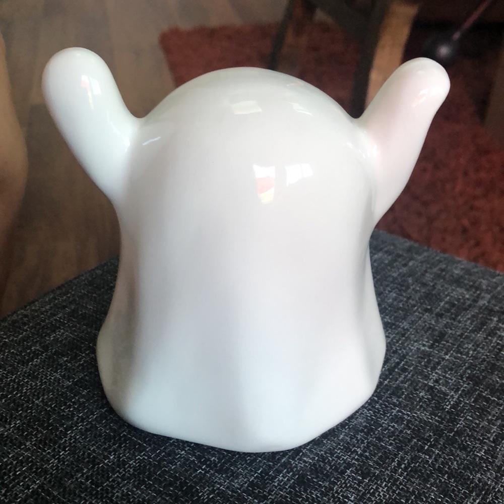 Ceramic Ghost Scrubby Holder - Picture 2 of 4